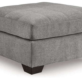 Marleton - Oversized Accent Ottoman - Gray