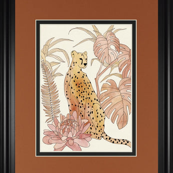 34x40 Blush Cheetah III By Annie Warren - Light Brown