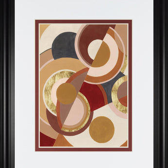 34x40 Tectonic Earth I By Grace Popp - Light Brown