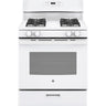 GE 30" Freestanding Gas Range, White - JGBS60DEKWW