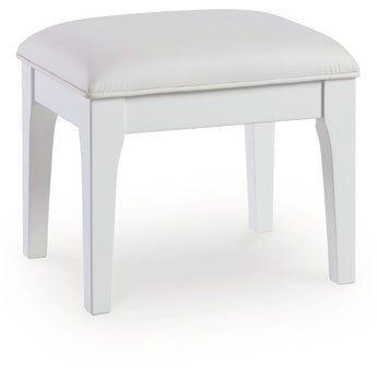 Chalanna - Taburete de tocador - Blanco