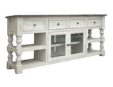 Stone TV Stand with Drawers - image 10 of 11