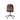 Acis - Silla de oficina ejecutiva - Cuero de grano superior color chocolate vintage