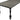 D00511 - Rectangular Dining Table - Gray / Black