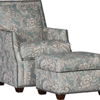 Mayo 2325 Series Lounge Chair with Nailhead Trim