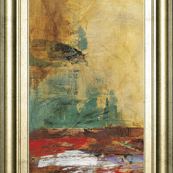 Villarreal Santos I By Abulia - Framed Print Wall Art - Beige