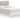Zuraleus - Queen Upholstered Panel Bed - White