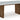 Isanti - Marrón Claro / Blanco - Mesa de Centro Rectangular