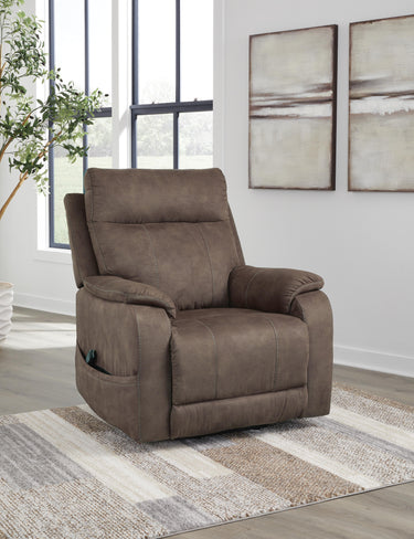 Crestmeade - Power Lift Recliner - Espresso