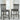 Hallanden - Upholstered Barstool (Set of 2) - Black / Gray