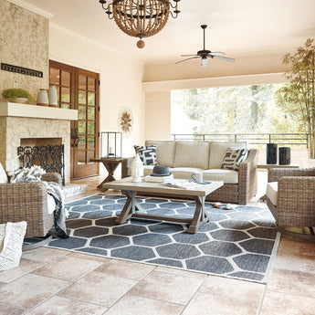 Beachcroft - Beige - 6 piezas. - Conjunto de salón