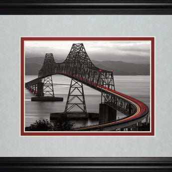 Boomerang By Aaron Reed - Framed Print Wall Art - Dark Gray