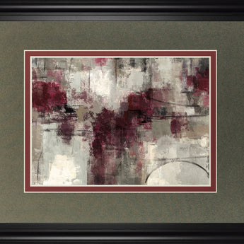 Stone Gardens By Silvia Vassileva - Framed Print Wall Art - Purple