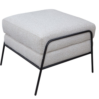 Tyne - Ottoman - Light Cream