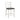 Martin - Counter Side Chair With Black PU (Set of 2) - White Finish
