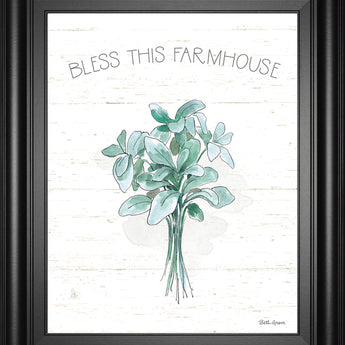 Farmhouse Cotton VI By Beth Grove - Framed Print Wall Art - White