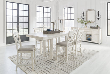 Robbinsdale - Upholstered Barstool (Set of 2) - Antique White