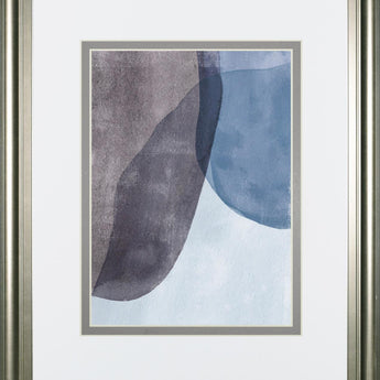 Quake I By Emma Caroline 34x40- Blue - Blue