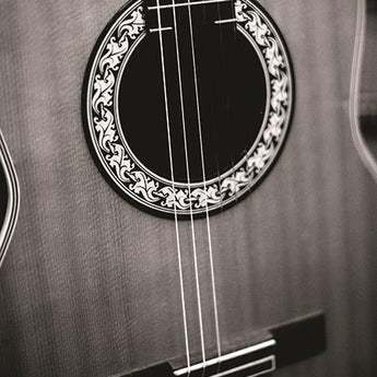 Guitar Dreams By Jennifer Rigsby (Framed Small) - Dark Gray