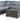 Petal Road - Loveseat Sectional, Ottoman, Table Set (Set of 4) - Gray