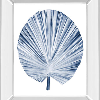 Indigo Tropical Leaves IV By Megan Meagher - Blue