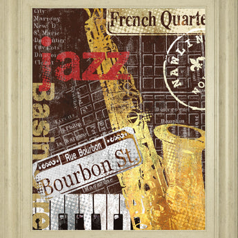 N'Awlins By Mallett, K - Framed Print Wall Art - Beige