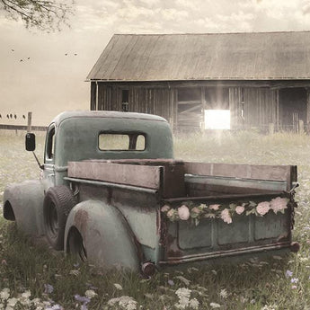 The Old Ride By Lori Deiter (Small) - Dark Gray