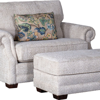 Mayo 4700 Series Traditional Customizable Chair with Rolled Arms