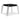 Petra - Leather Stool - Black