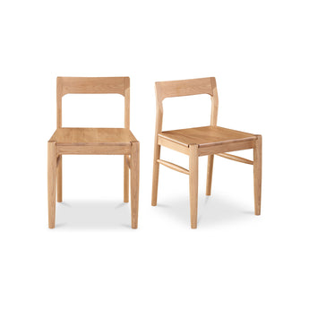 Owing - Silla de comedor (juego de 2) - Roble natural