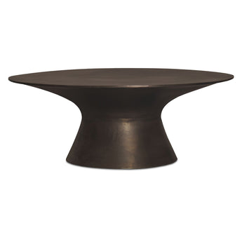 Bardo - Mesa de centro para exterior - Bronce oscuro