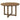 Crestmore - Mesa de comedor redonda de madera - Nogal