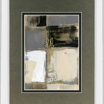 Neutral Divisions III By Jennifer Goldberger - Dark Gray