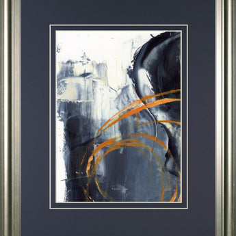 34x40 Orange Rind I By Ethan Harper - Dark Gray
