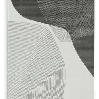 Winderburg - 5' x 7' Rug - Gray / Ivory