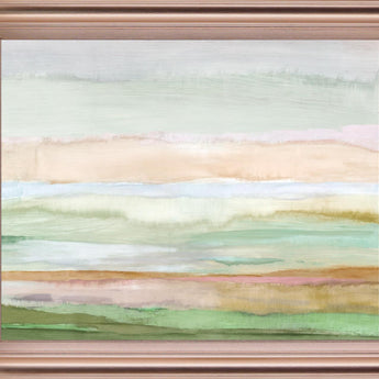 Whispering Pastures - 28" x 34" Framed Wall Art - Green