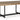 Mesa extensible rectangular de comedor Tomtyn - Marrón claro