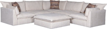 Mayo 6380 Series Fabric Ottoman