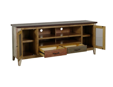 Antique TV Stand with Drawers - image 10 of 12