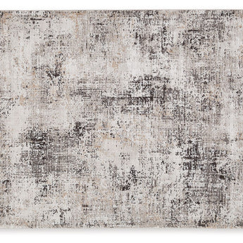 Elaning - 8' x 10' Rug - Black / Gray / Cream