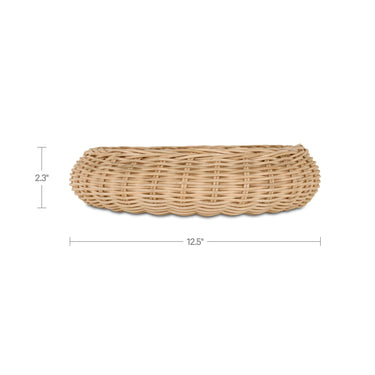 Harding - Wicker Bowl - Natural