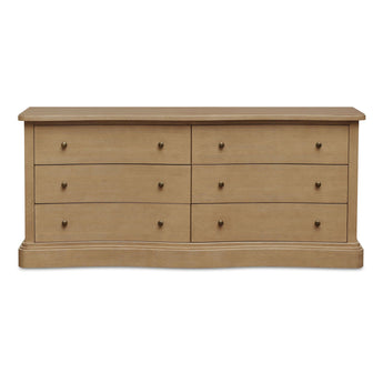Clarence - 6 Drawer Dresser - Natural