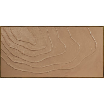 Umbria - Framed Painting - Light Brown