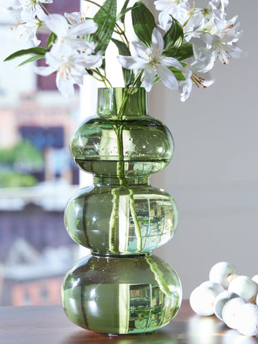 Renethorne - 12" Vase - Green