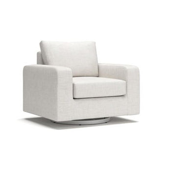 La Jolla Cove - Swivel Glider Chair With Cushion - Beige