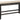 Tyler Creek - DBL Counter UPH Bench  - Antique Black