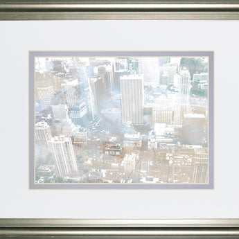 34x40 Empire View II By DanMeneely - Pearl Silver