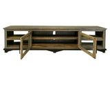 Loft TV Stand Two Tone Gray / Brown - image 4 of 4