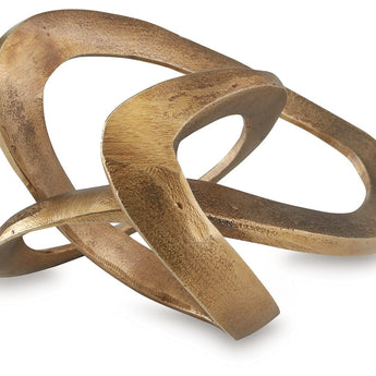 Dunnruck - Sculpture - Antique Brass Finish