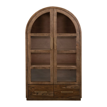 Balam - Cabinet - Almond / Barrel Brown